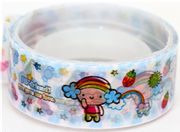 Deco Tape kawaii cute rainbow girl