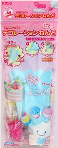 Fuwa Fuwa mousse clay whipped cream Japan decoden blue
