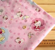 Hello Kitty Fabric leisure time Sanrio half yard