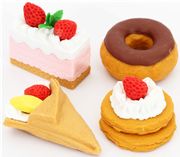 Iwako Radiergummi pinke Dessert Box 4 St�ck Set