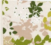 Green Leaves Nature Kokka Fabric from Japan half yard