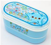 Blaue Bento Box B�r Kawaii Dose Brotdose