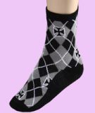 black checkered iron cross Socks