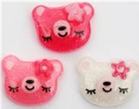 glitzernd s�sse kawaii B�ren Miniatur Deko 3 St�ck