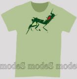 beige-green CubicEx T-Shirt Ant Soldier size M