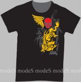 black CubicEx T-shirt *Skull* size L