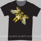 black CubicEx T-shirt *Vector Graphic* size L
