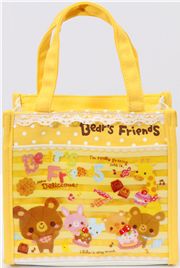 cute bear lunch bag cupcake macaroon Japan kawaii