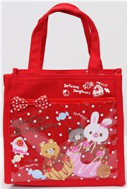 cute donut lunch bag bunny bear cat Japan kawaii