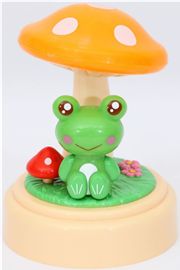 cute frog nightstand lamp toadstool kawaii