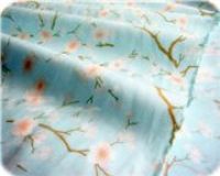 Pfirsich-Bl�ten Stoff Japan 0,5m
