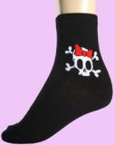 black girly skull Socks