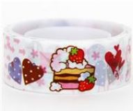 Deco Tape Cake Kitty Heart Kawaii