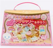kawaii Glitzer Mousse Schmuck Ton Set Japan Ringe Kette