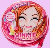 pink round wallet Minmie Flower Girl