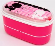 pinke Phoenix Bento Box Pudel Hunde Brotdose Dose