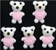 s�sse kawaii Miniatur Teddy-B�ren Ton Deko 5 St�ck