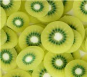 s�sse kawaii Miniatur Kiwi Ton Scheiben DIY 10 St�ck