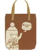 small brown San-X kawaii bag *Rilakkuma Cafe*