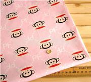 rose monkey heads Fabric 0.5m