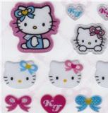 Hello Kitty Sticker Kawaii Ribbons