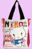 dark red-white bag *Tenshi Neko Angel*
