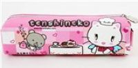 pink Tenshi Neko Pencil Case Kitchen Chef