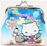 blue Tenshi Neko Wallet Angel Bear