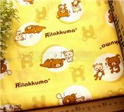 gelber Rilakkuma San-X Stoff s�ss Japan kawaii 0,5m