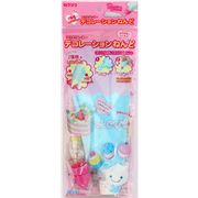 Fuwa Fuwa mousse clay whipped cream Japan decoden blue