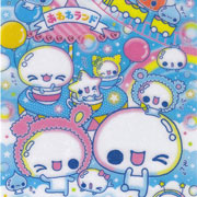 Kamio cute desk pad soap bubbles Japan