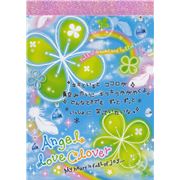 Kamio cute mini Memo Pad cloverleaf kawaii Japan