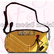 Paris Girl Handbag Staircase