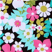 Michael Miller fabric Alice multicolored flowers