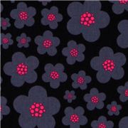 Michael Miller fabric Black Blossoms by Patty Young