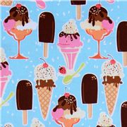 Michael Miller fabric Cool Treats ice cream cups