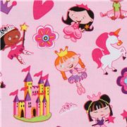 Michael Miller fabric Lil' Princess princesses