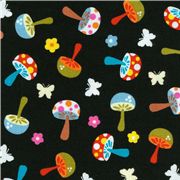 Michael Miller fabric Mini Mushrooms toadstools