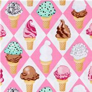 Michael Miller fabric What's the Scoop ice cream