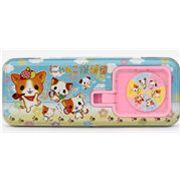 Pool Cool Pencil Case Dog Kitty Glitter kawaii Japan