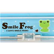 Q-Lia Bento Chopsticks Frog blue Kawaii