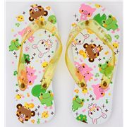Q-Lia flip-flop children sandals cute animals kawaii