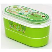 Green Bento Box Frog Kawaii Lunch Box