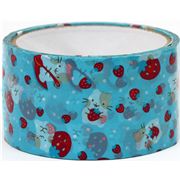 big hamster strawberry Deco Tape blue from Angoo