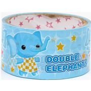 big kawaii elephant Deco Tape blue from Angoo