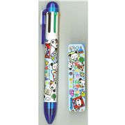 blue ballpoint multicolored pen Nohohon Park