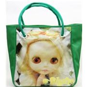 green Blythe Bag with red eyes