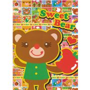 brown bear Folder File kawaii cute