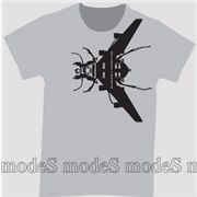 gray CubicEx T-shirt *Bug Plane* size M