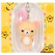 cute Korilakkuma bear cellphone charm Rilakkuma San-X